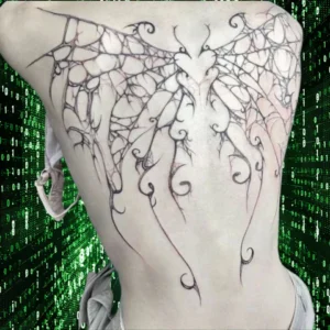 cyber sigilism tattoo